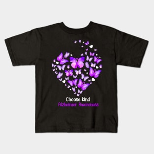 Choose Kind Alzheimer Awareness Gift Kids T-Shirt